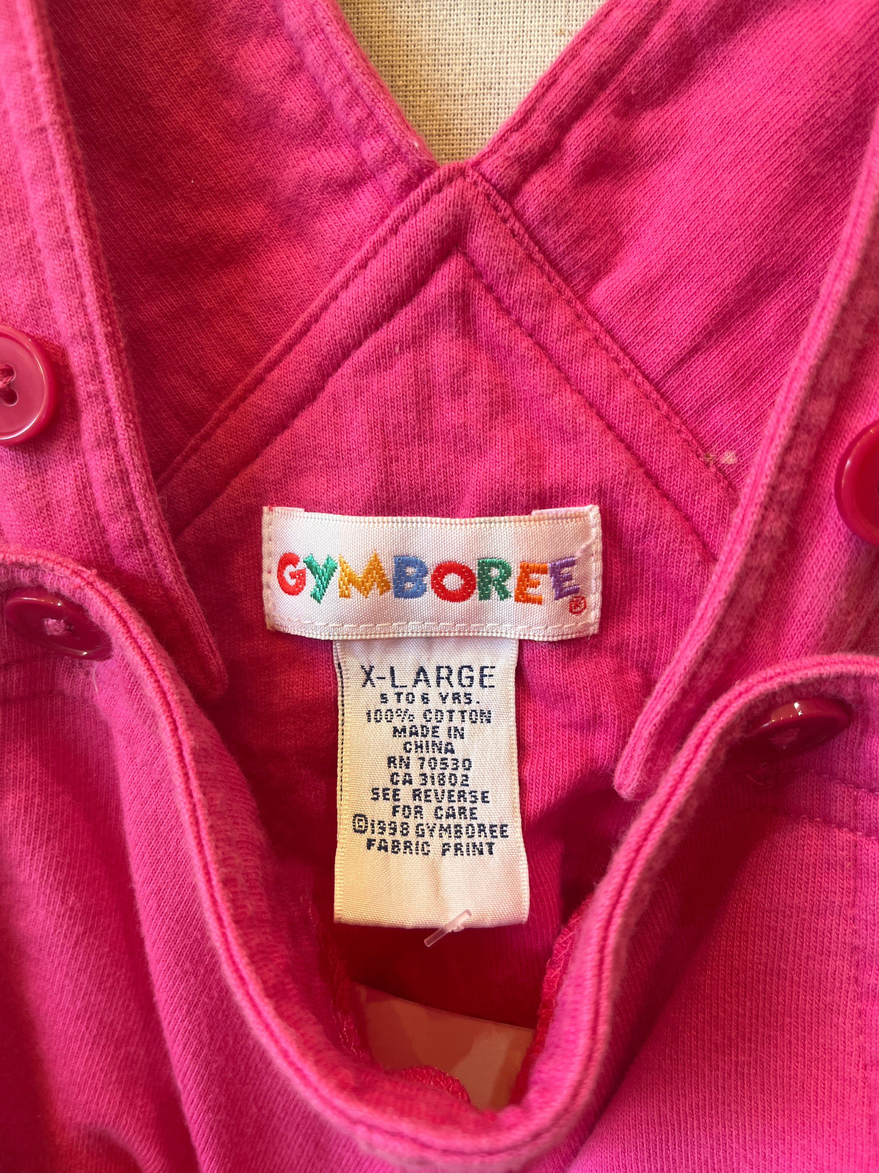 Vintage Gymboree Hot Pink Short-All