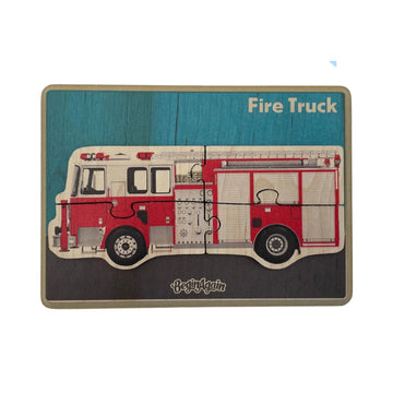 Fire Truck Emergency Vehicle Puzzle