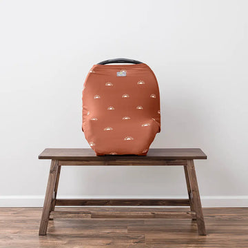 Terracotta Sunrise Nursing Cover, Swaddle + More