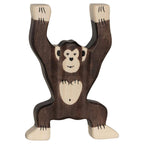 Wooden Standing Chimpanzee