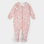 LunaKnit Dress-Up Duck Zipper Footie