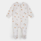 LunaKnit Fox Zipper Footie