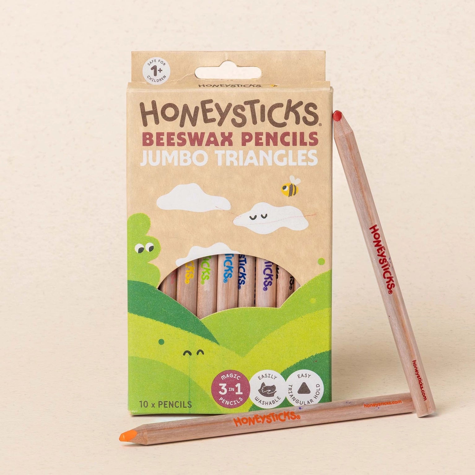 Jumbo Triangles Colored Pencils