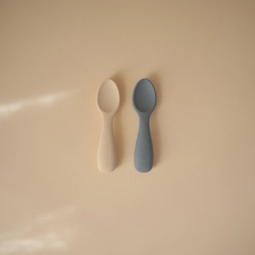 Tradewinds & Shifting Sand - Silicone Toddler Starter Spoons