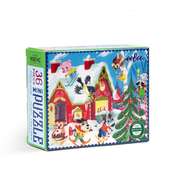 36 Piece Mini Puzzle - Festive House