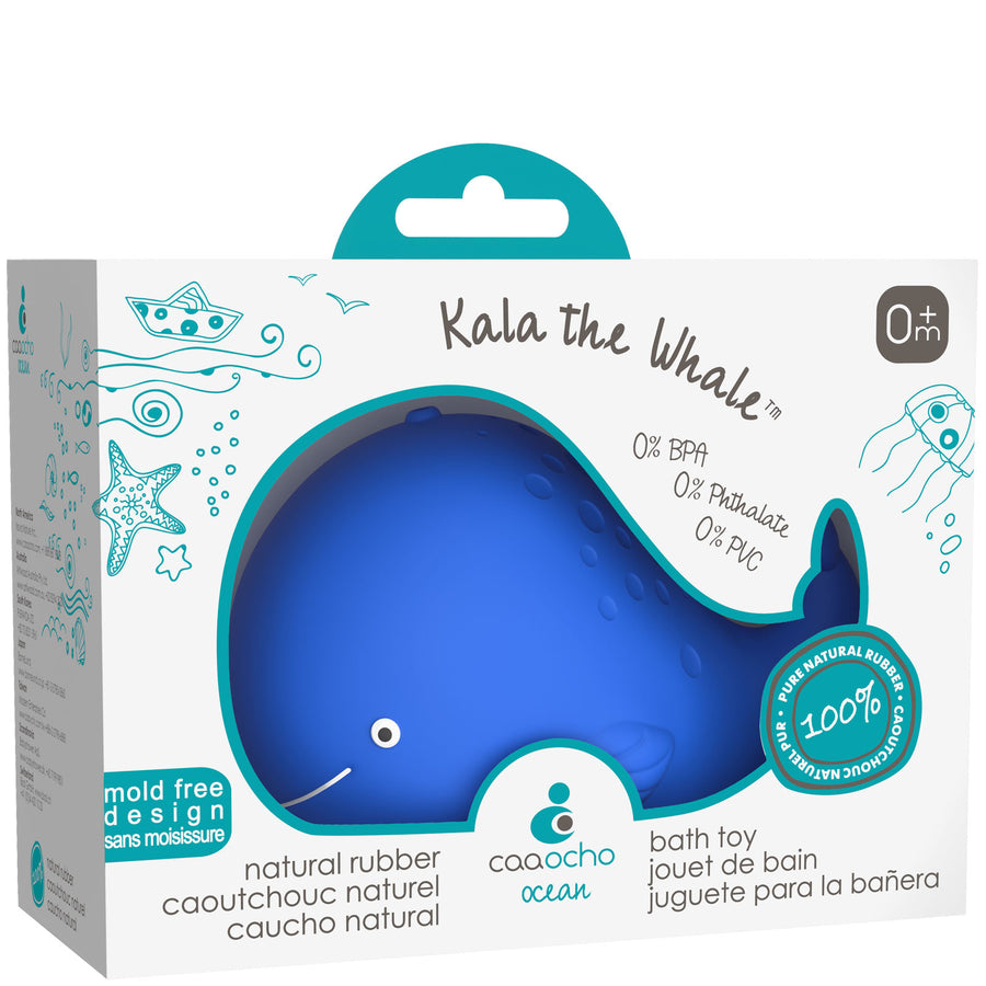 Kala the Whale Natural Rubber Bath Toy