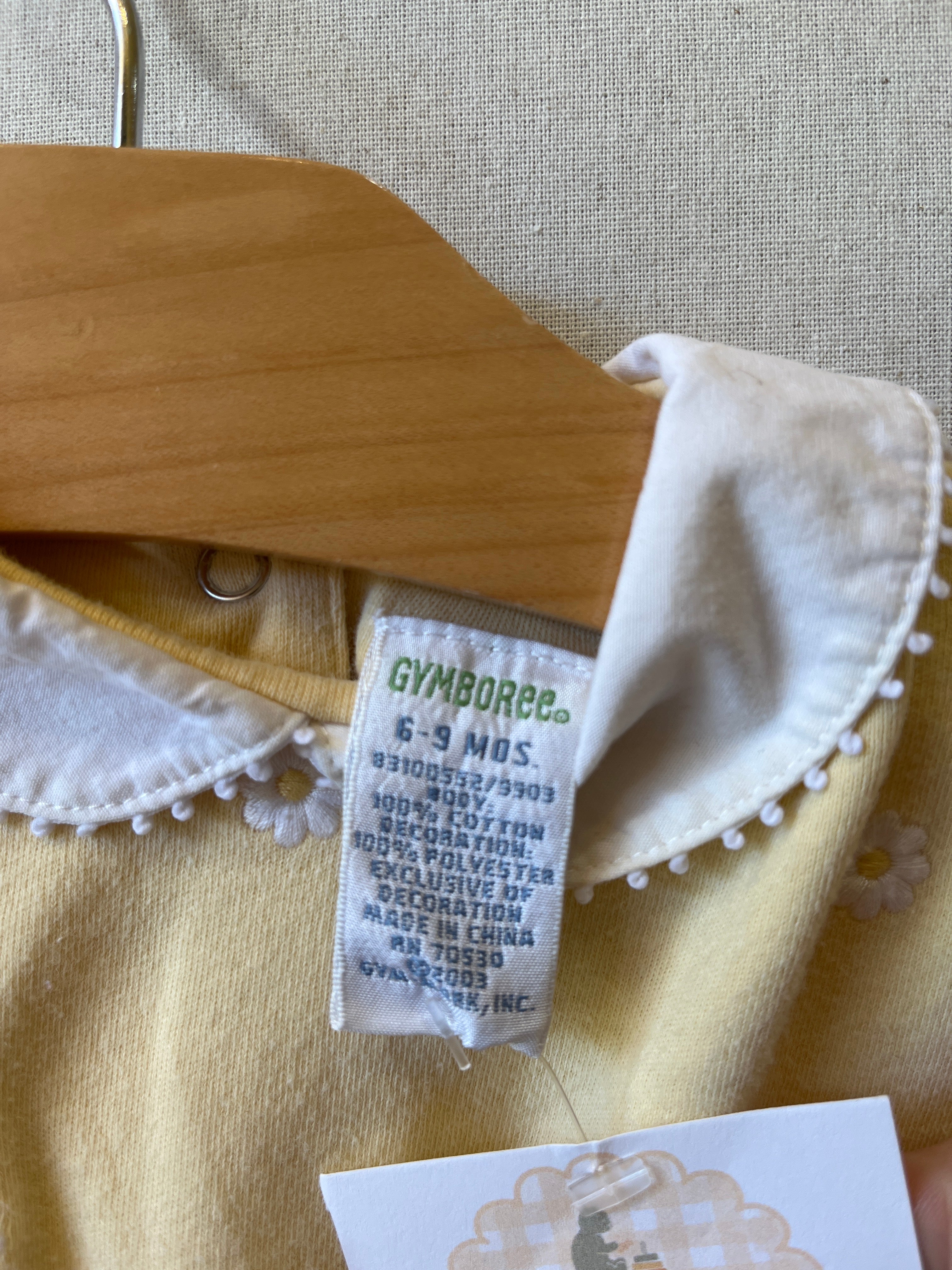 Vintage Gymboree Yellow Daisies Romper