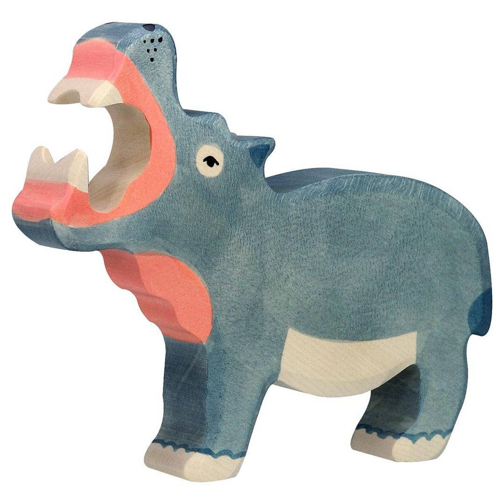 Wooden Hippopotamus