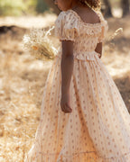 Floral Stripe Maggie Dress