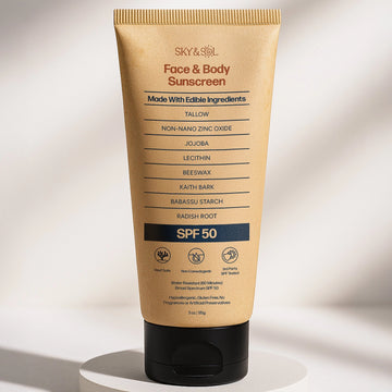 Face and Body Sunscreen Spf 50