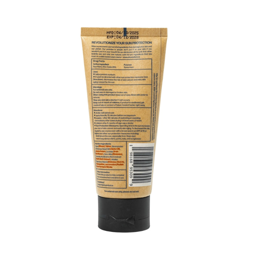 Face and Body Sunscreen Spf 50