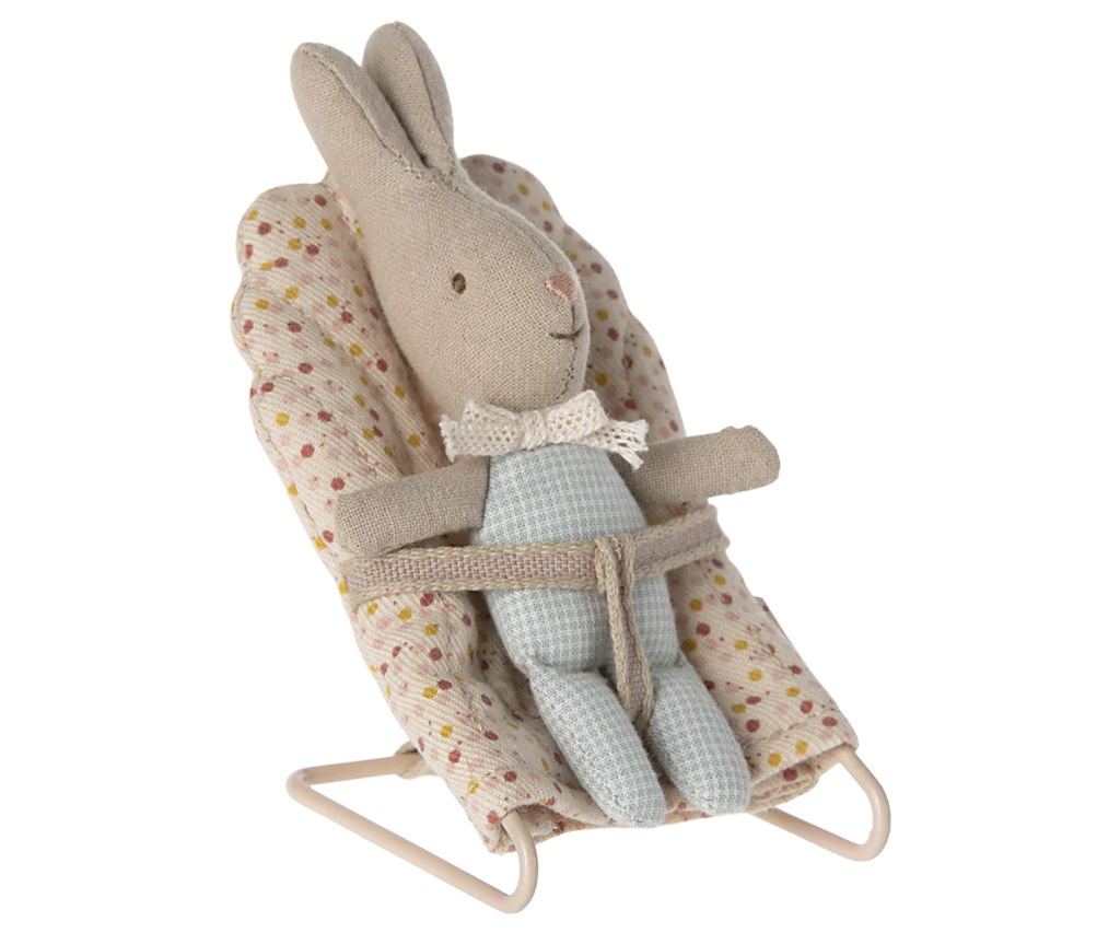 Light Blue Check My Rabbit