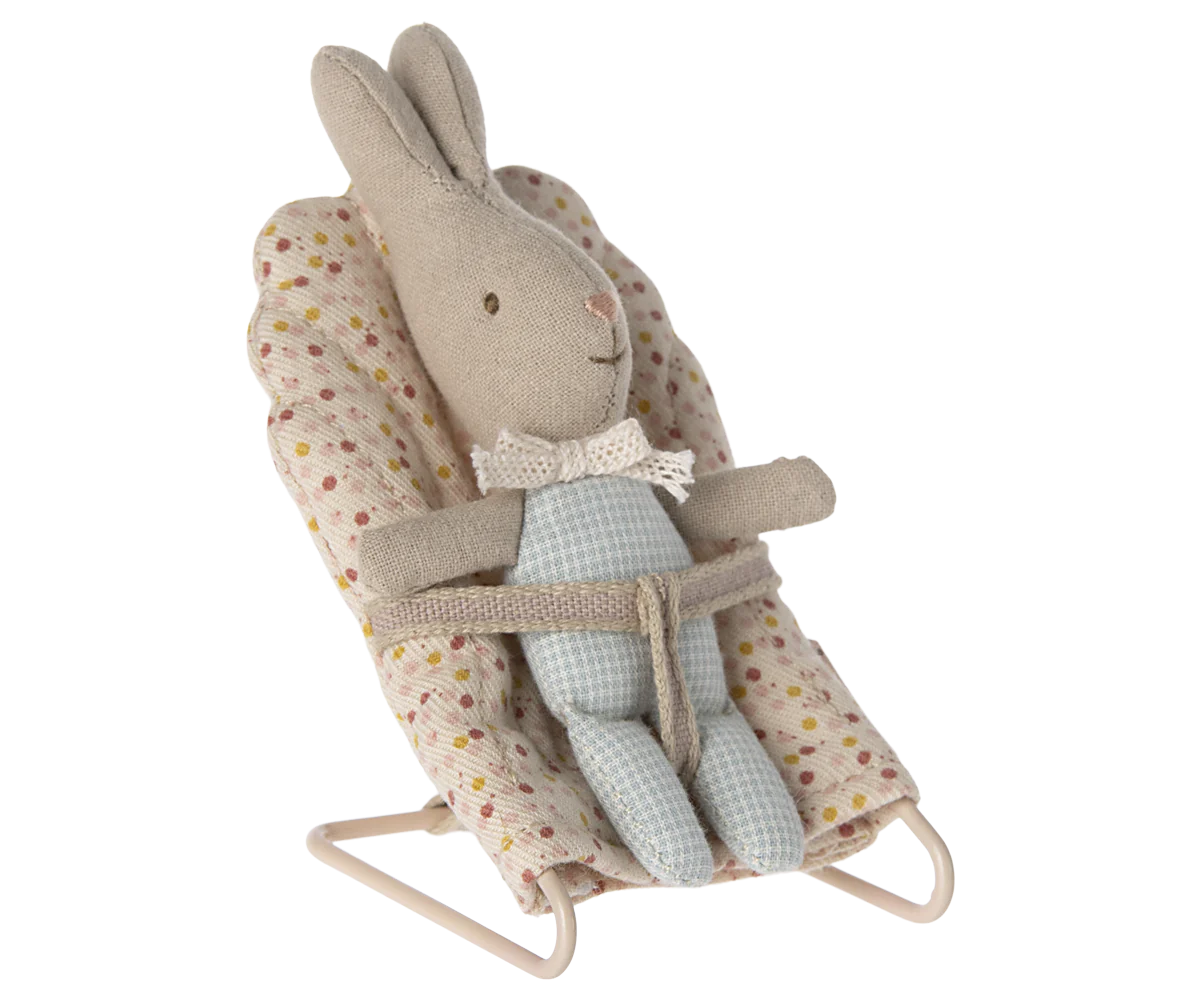 Light Blue Check My Rabbit