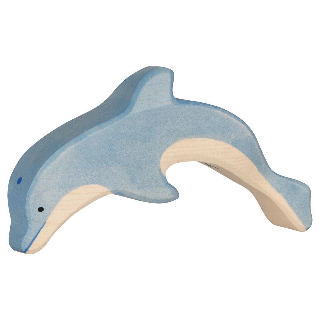 Wooden Jumping Dolphin