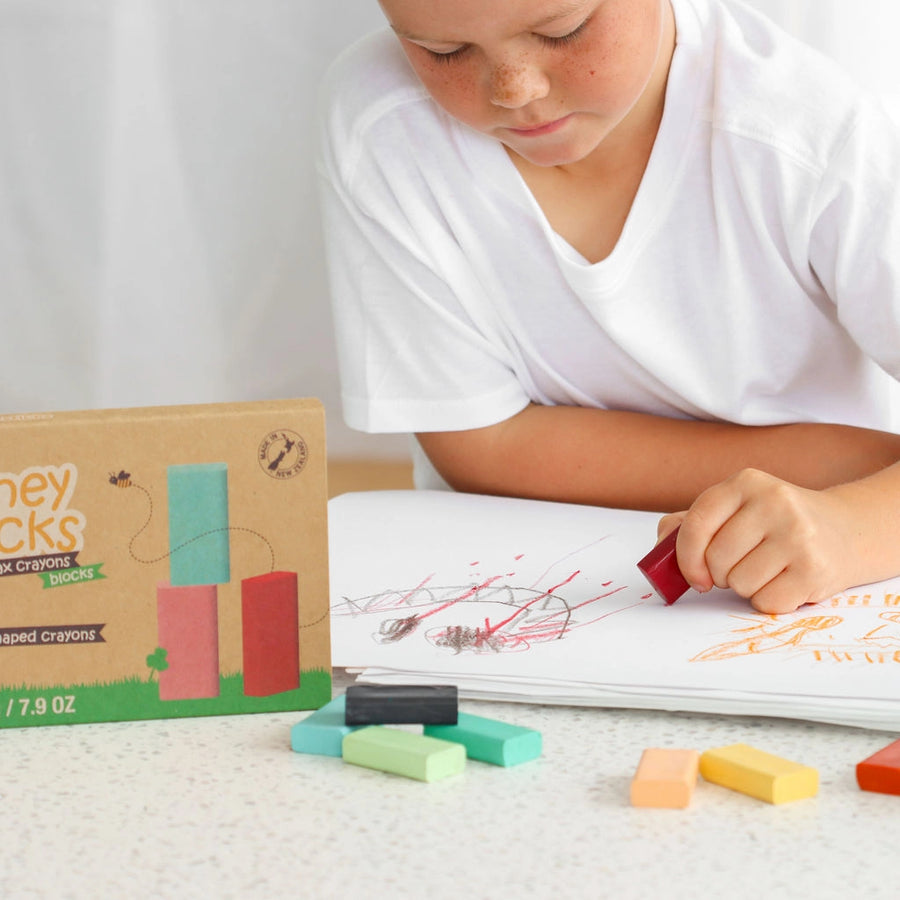 Beeswax Block Crayons (set of 16)