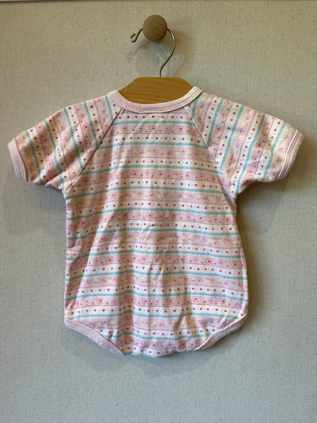 Vintage Baby Sprockets Hearts Bodysuit