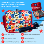 Yumbox Insulated Lunch Bag - Liberty Poppy Flowers Print