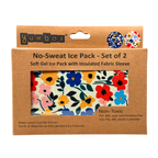 Gel Ice Packs 2-Pack - Floral Prints