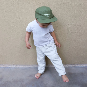 Green T-Rex Cotton Five-Panel Hat