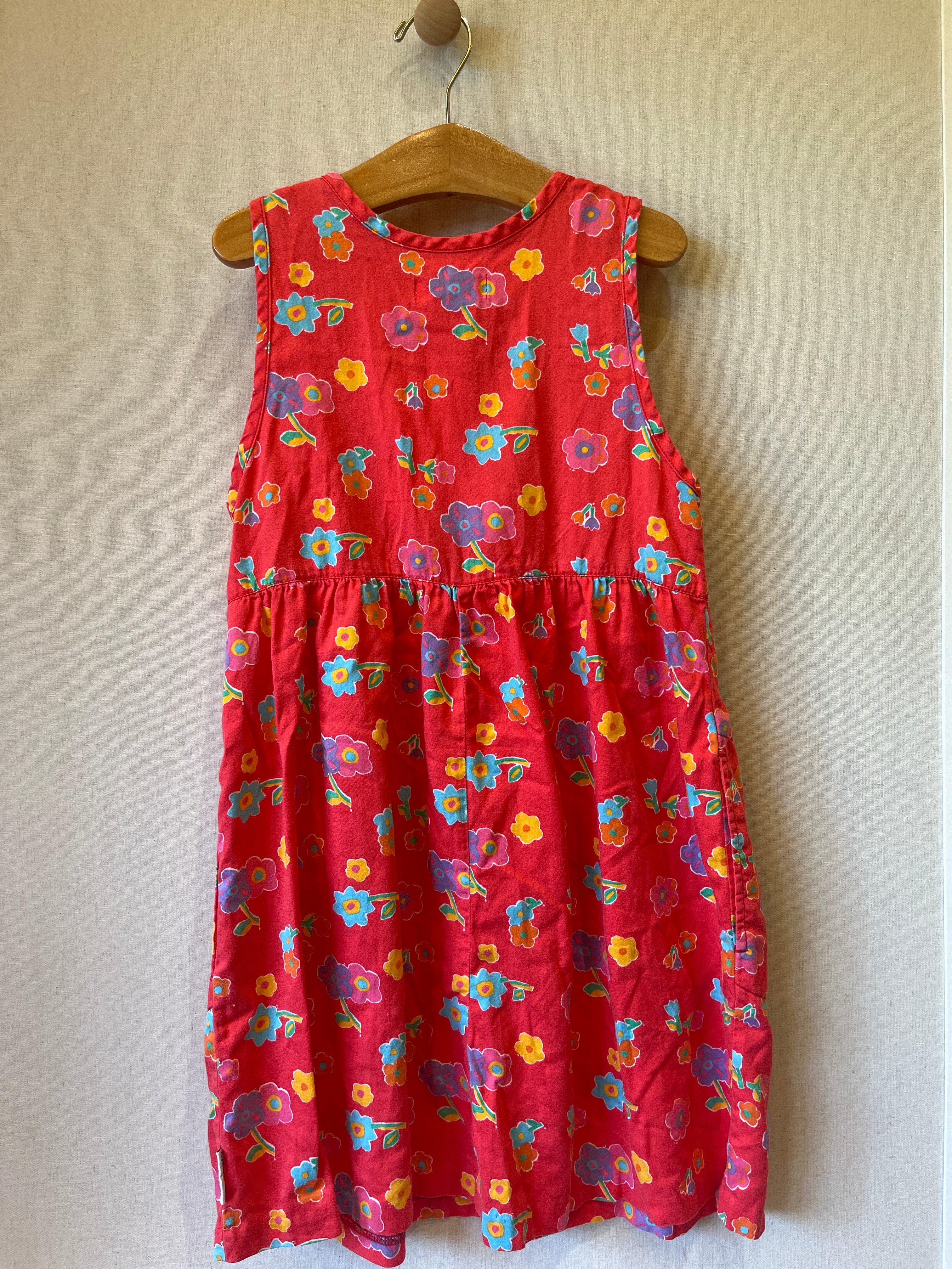 Vintage Gymboree Red Floral Sundress
