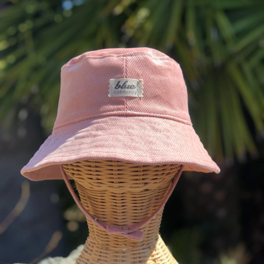 Blush Corduroy Bucket Hat