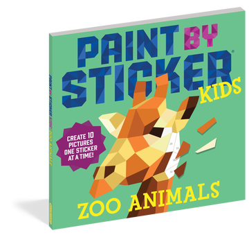 Paint by Sticker Kids: Zoo Animals