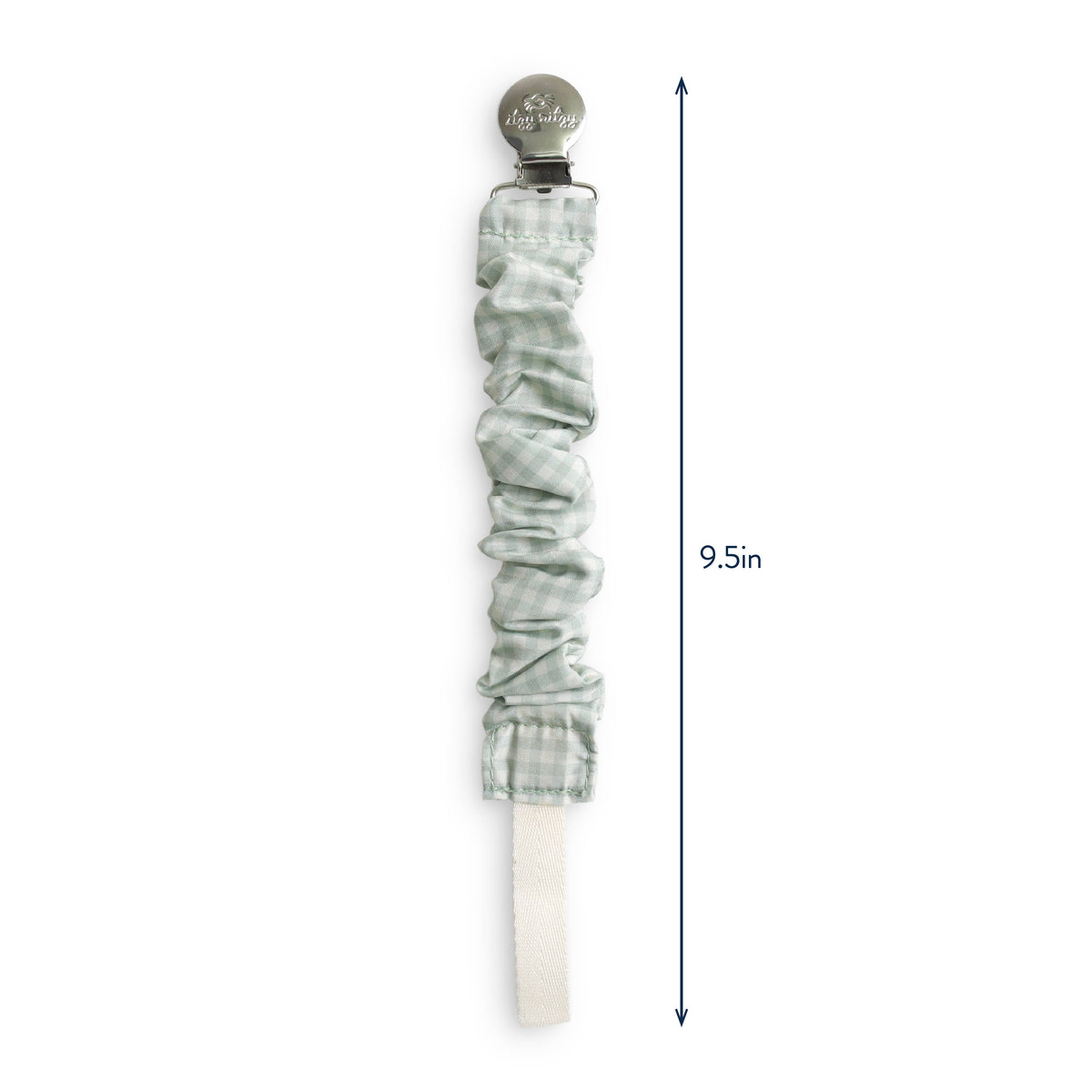 Ritzy Cinch™  Pacifier Clip - Green Gingham