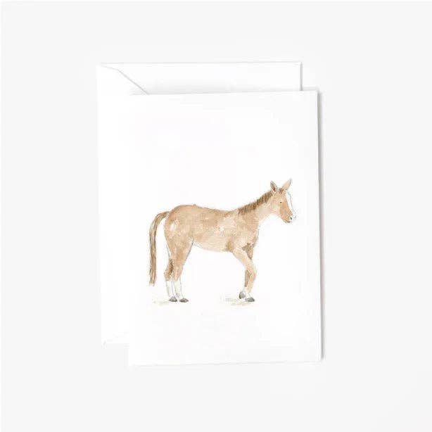 Horse Mini Notecard