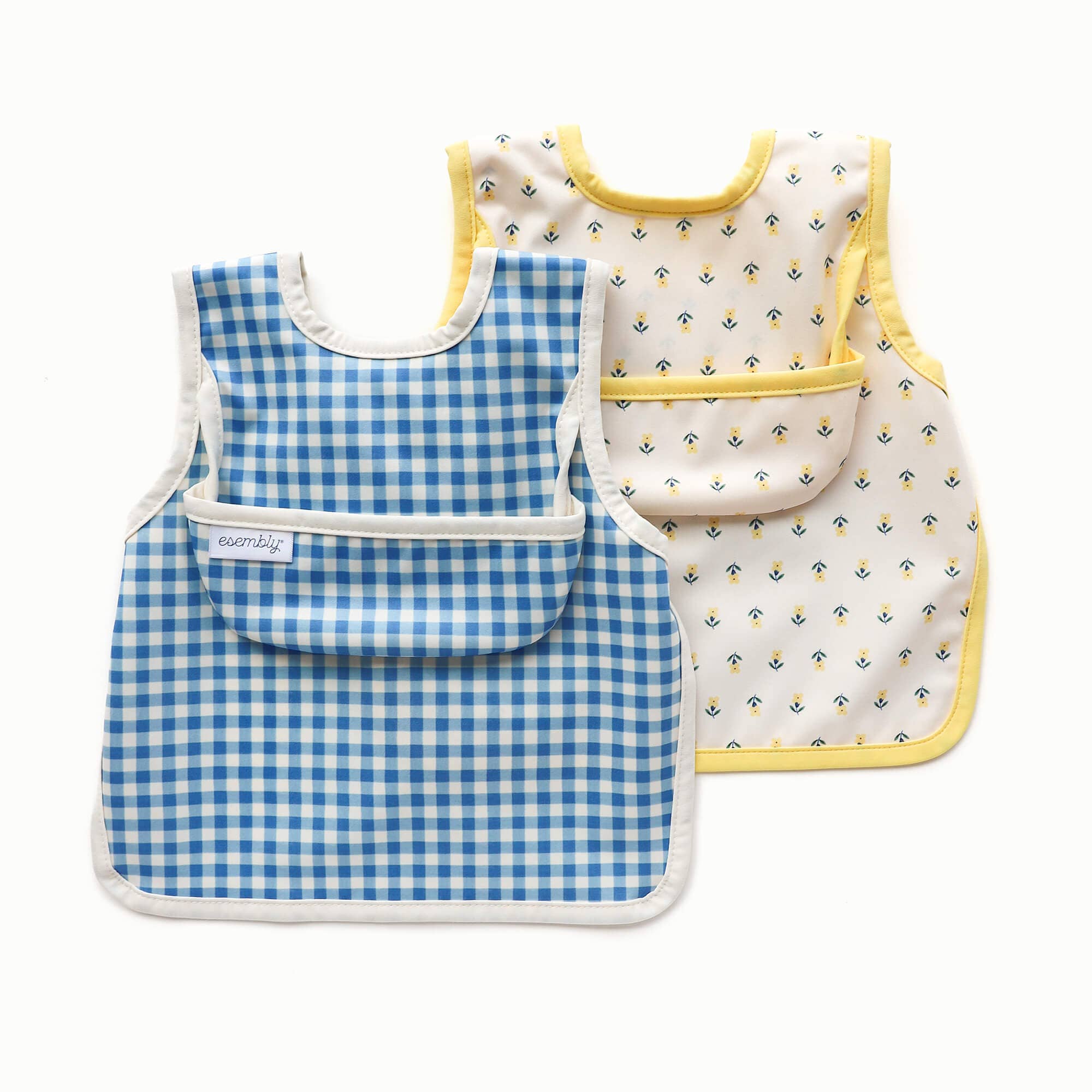 Baby Bib Set - Gingham