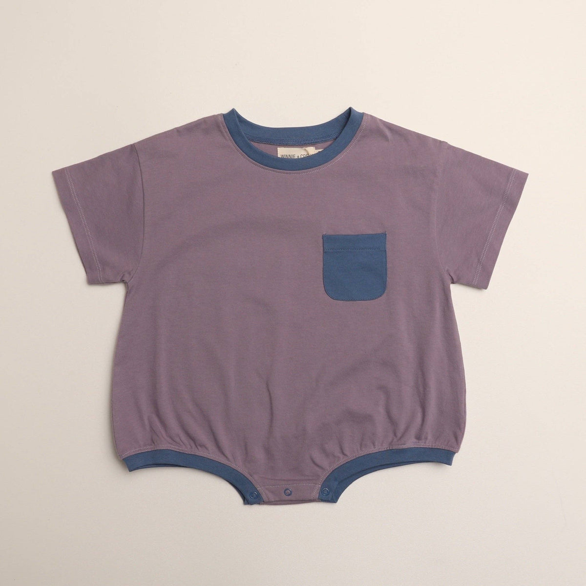 Purple Ash Cory Pocket Romper