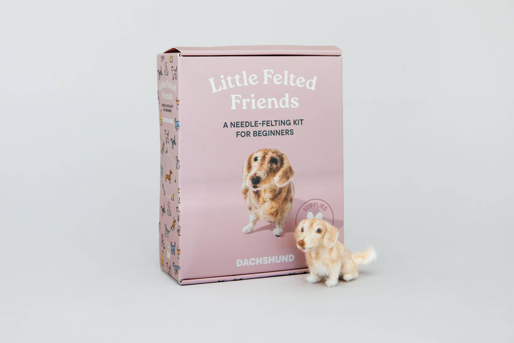 Little Felted Friends: Dachshund (A Needle-Felting Kit)