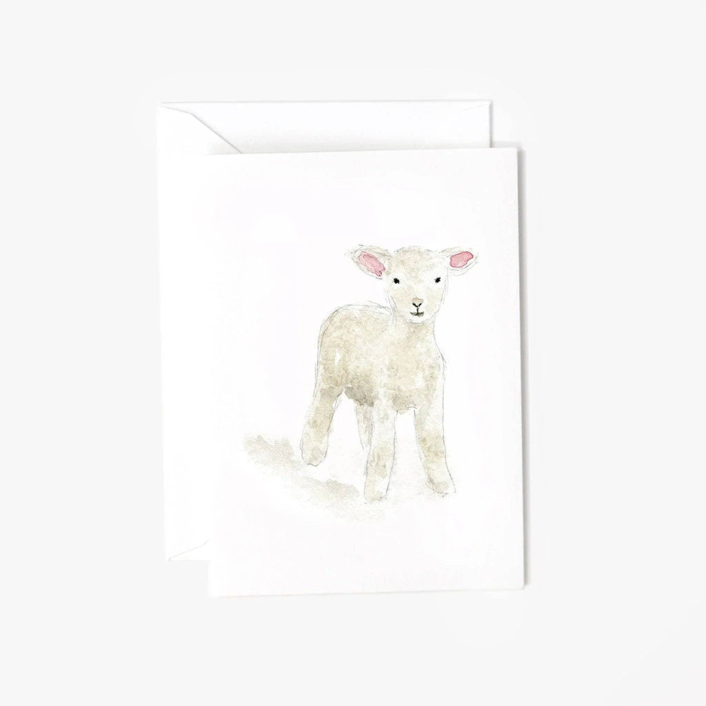 Baby Lamb Mini Notecard
