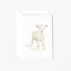 Baby Lamb Mini Notecard