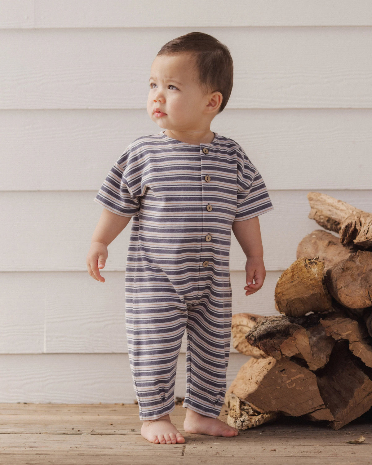 Blue Stripe Hayes Jumpsuit