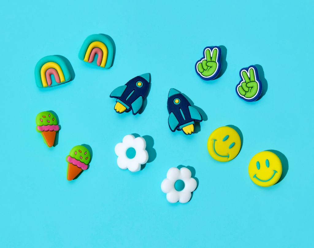 Splash Sandal Charms - Rainbow