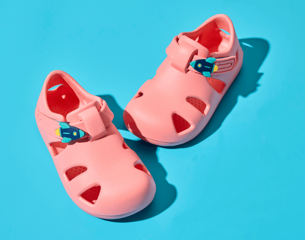 Splash Sandal Charms - Rocket Ship