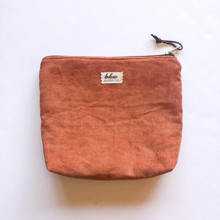 Rust Check Zipper Bag