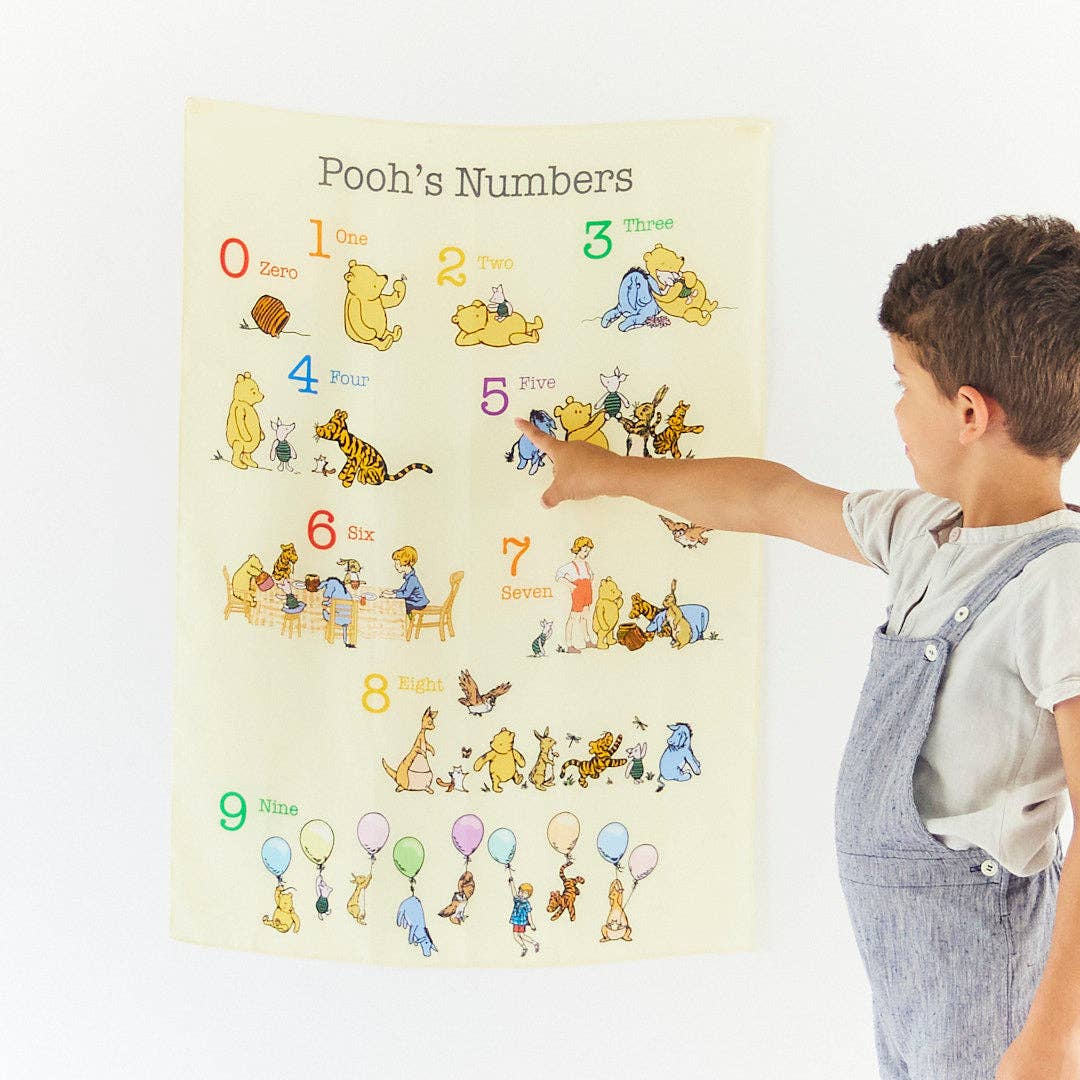 Winnie-the-Pooh 123 Playsilk