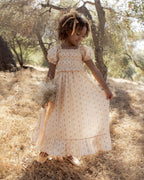 Floral Stripe Maggie Dress