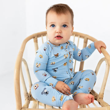 Dogs Zip Romper