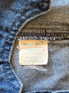 Vintage Hopscotch Kitty Denim Overalls