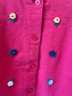Vintage Gymboree Floral Embroidered Cardigan
