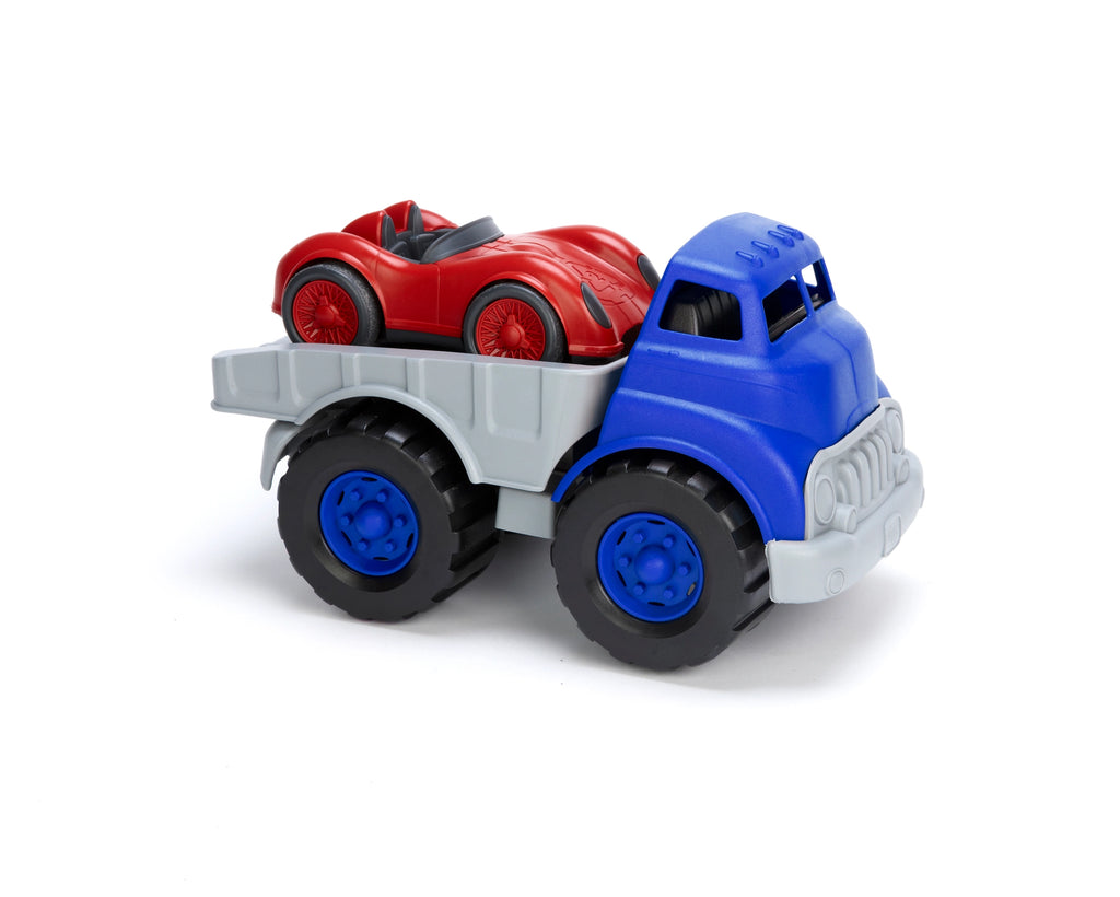 Flat Bed Truck with Race Car