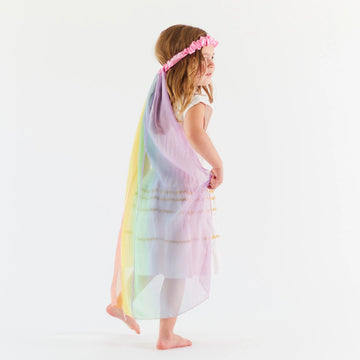 Soft Rainbow Veil