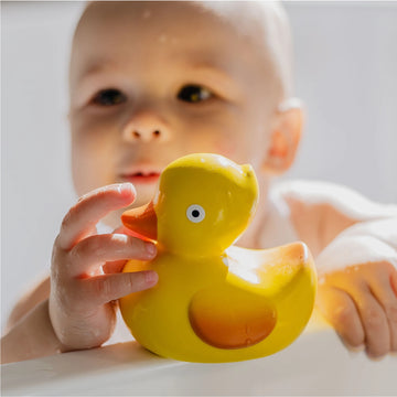 Lily the Duck Natural Rubber Bath Toy