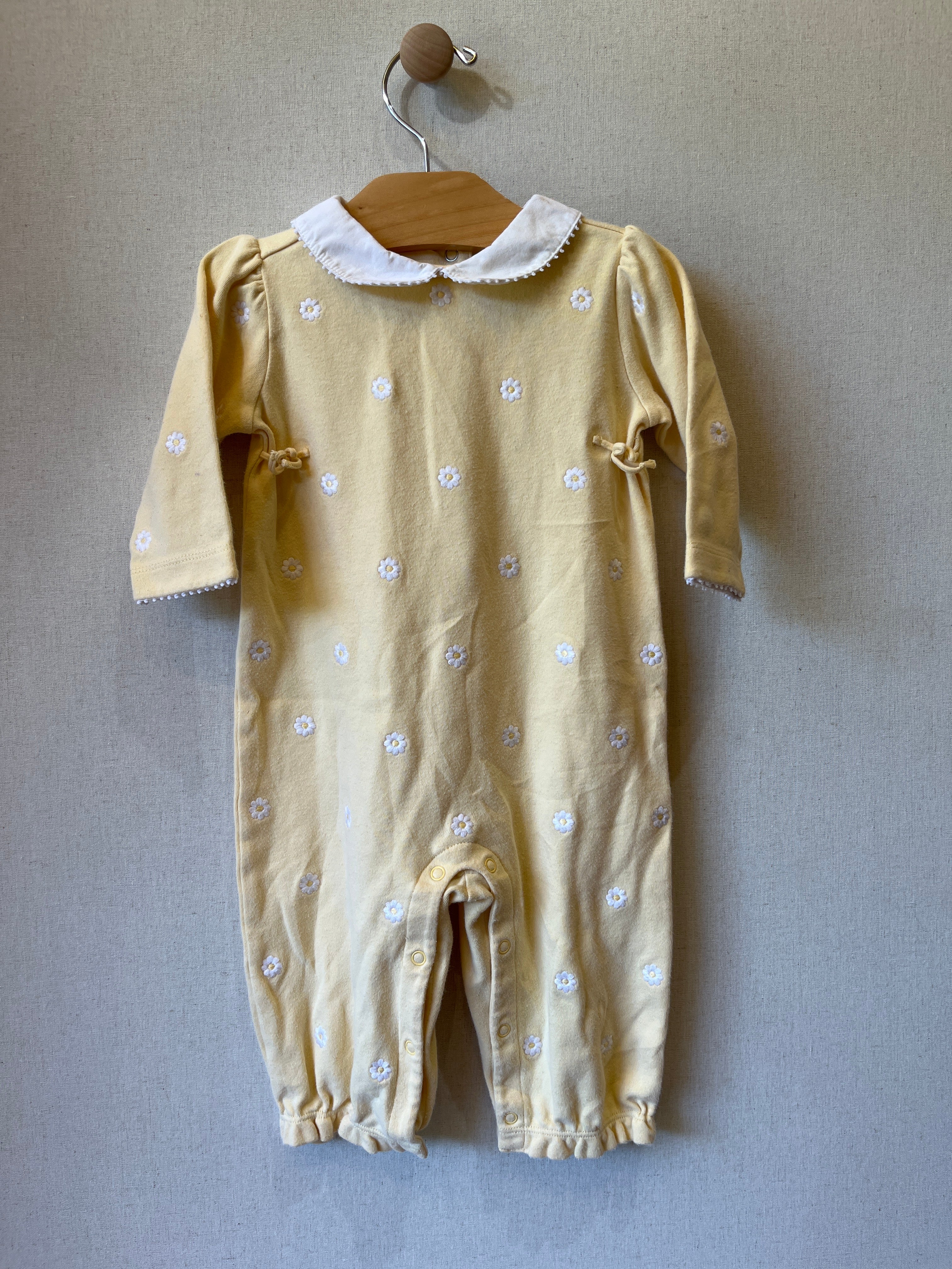 Vintage Gymboree Yellow Daisies Romper