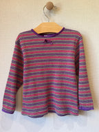 Vintage New Legends Stripe Waffle Long Sleeve