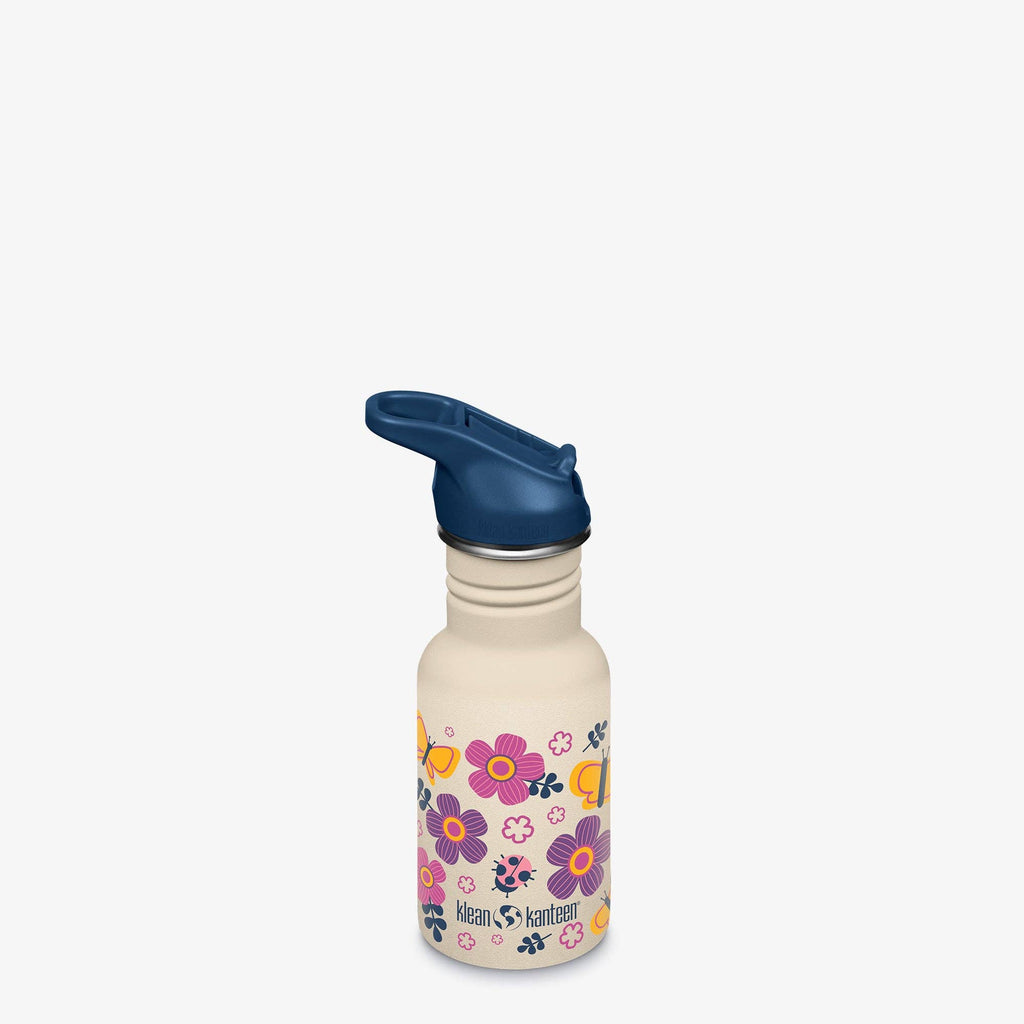 12oz Kid's Flip Seal Sport Cap Water Bottle - Butterflies