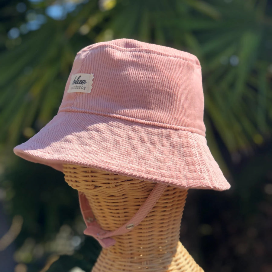 Blush Corduroy Bucket Hat