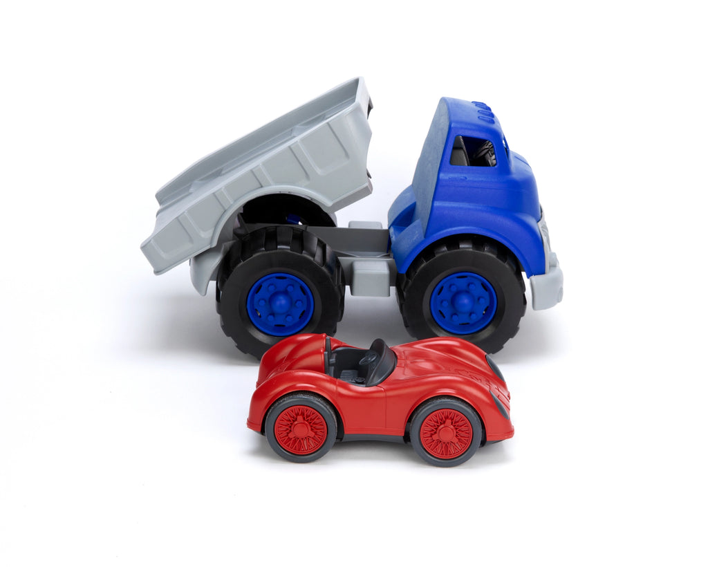Flat Bed Truck with Race Car